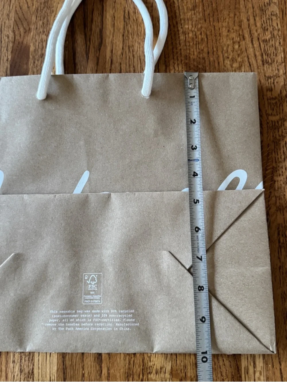 Madewell Signature Reusable Gift Bag